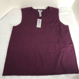 Catherine’s Sleeveless Knit Top